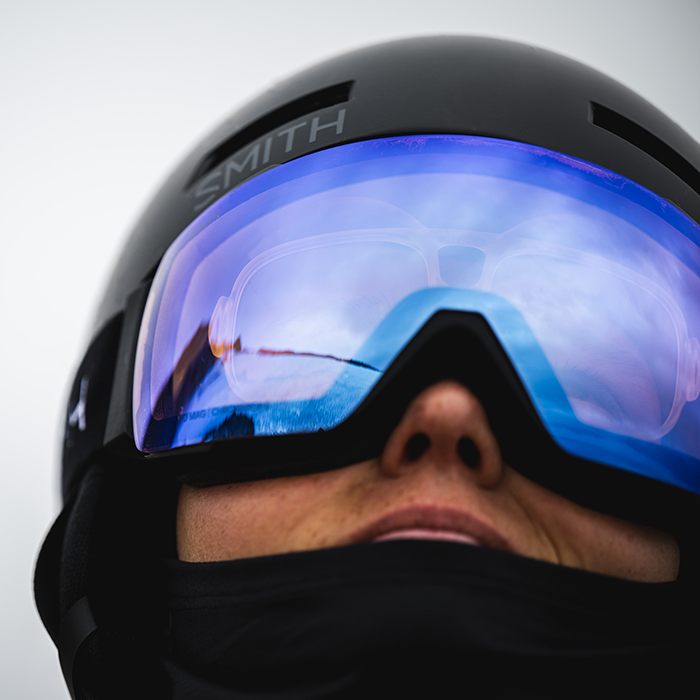 GRX Prescription Snow Goggle Adapter, Matte Crystal