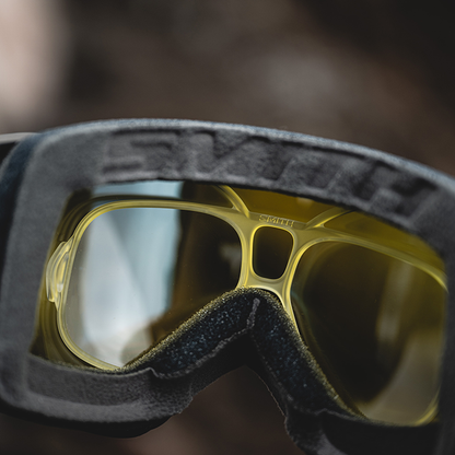 GRX Prescription Snow Goggle Adapter, Matte Crystal