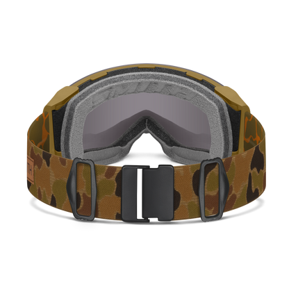 4D MAG, Black Camo | ChromaPop Sun Black Gold Mirror Lens